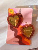 SALE - Saucy & Glossy XS Obsession Hearts