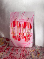 SALE - Candy Striper Raining Hearts