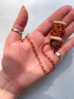 Red Enamel Chain